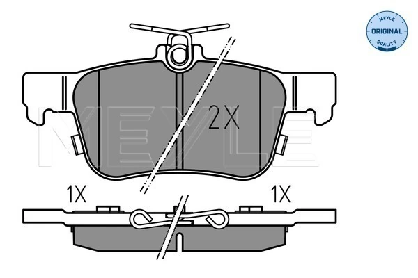 Set placute frana