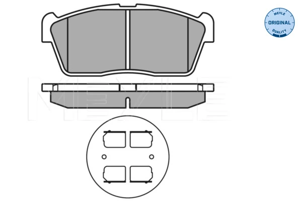 Set placute frana
