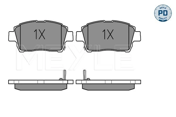 Set placute frana