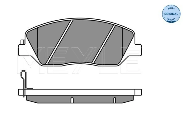 Set placute frana