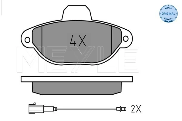 Set placute frana