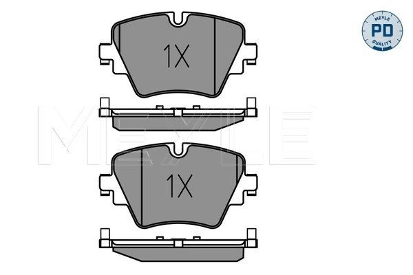 Set placute frana