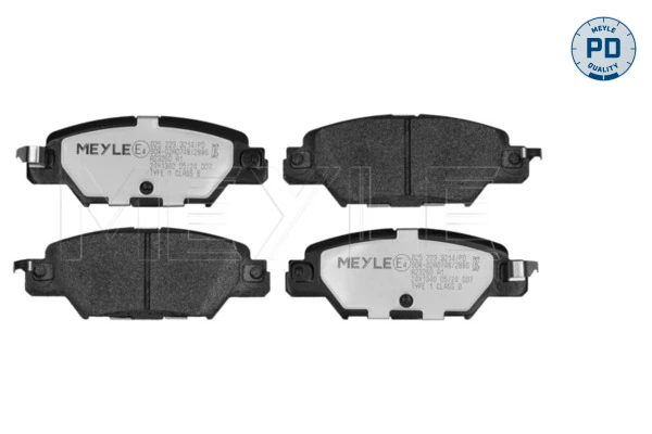 Set placute frana