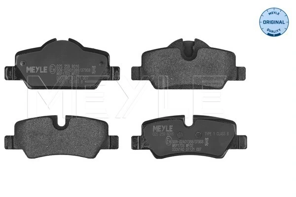 Set placute frana