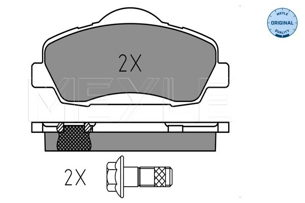 Set placute frana