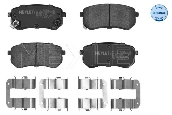 Set placute frana