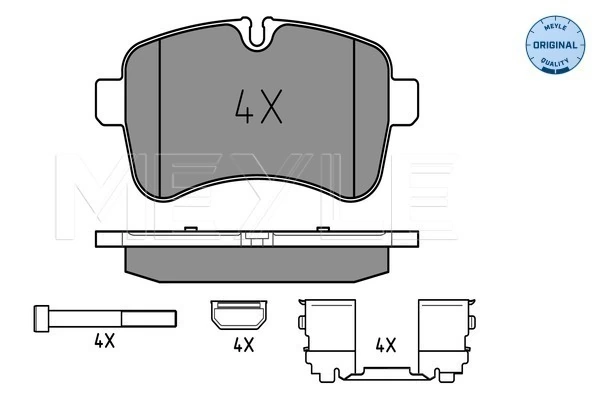 Set placute frana