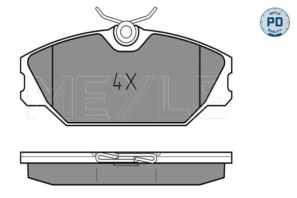 Set placute frana