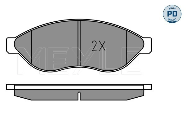 Set placute frana