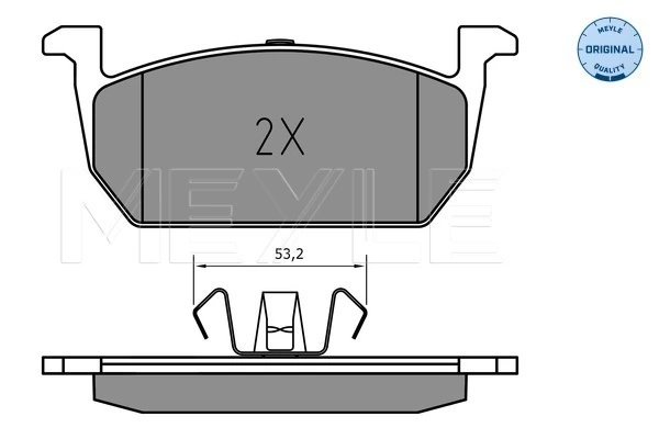 Set placute frana