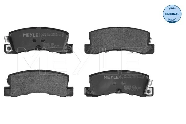 Set placute frana