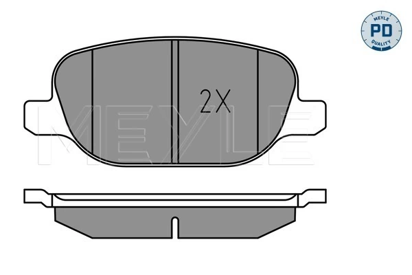 Set placute frana
