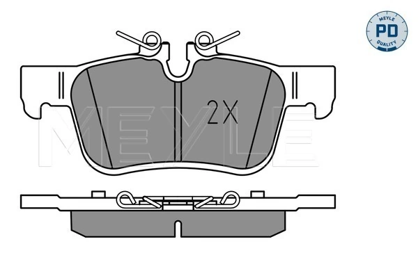 Set placute frana