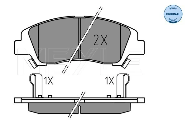 Set placute frana