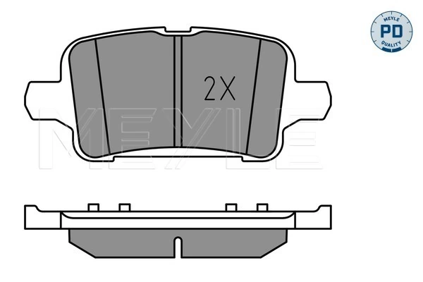 Set placute frana