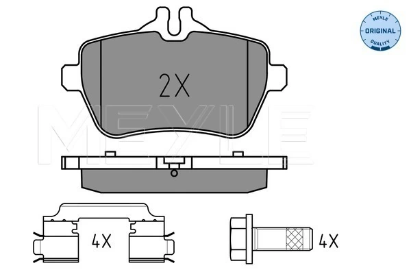Set placute frana