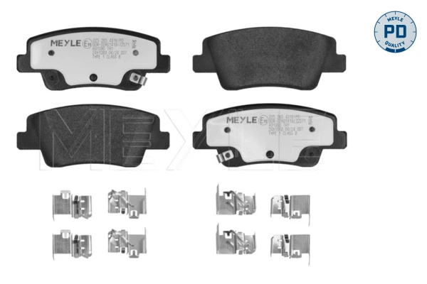 Set placute frana