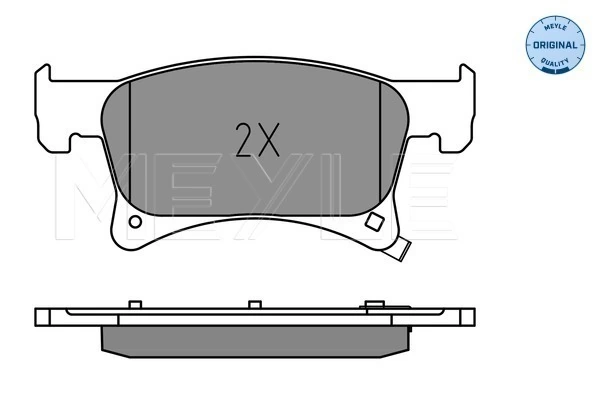 Set placute frana