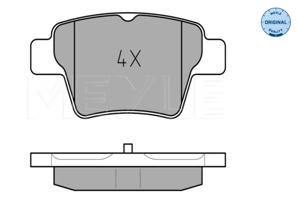 Set placute frana