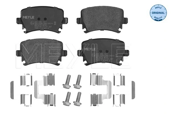 Set placute frana