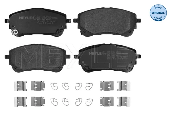 Set placute frana