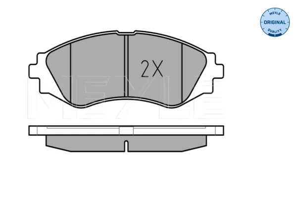Set placute frana