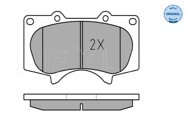 Set placute frana