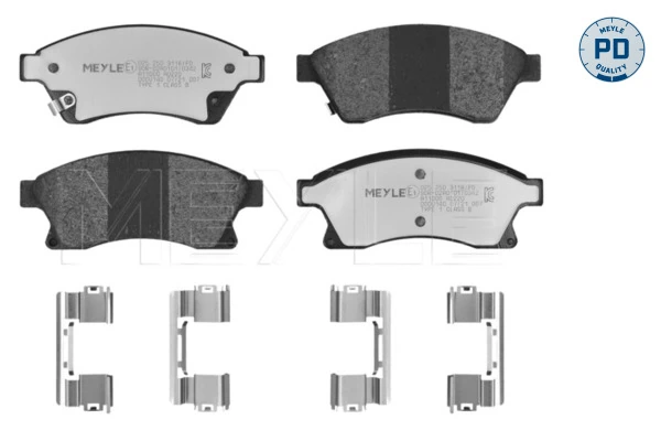 Set placute frana