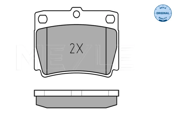Set placute frana
