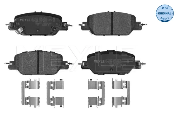 Set placute frana