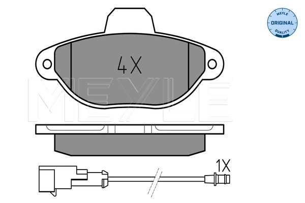 Set placute frana