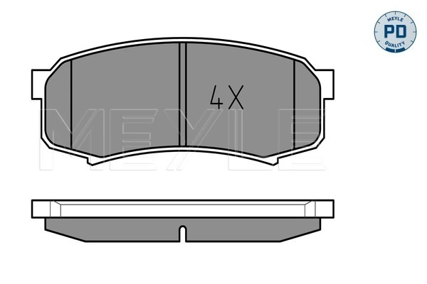 Set placute frana