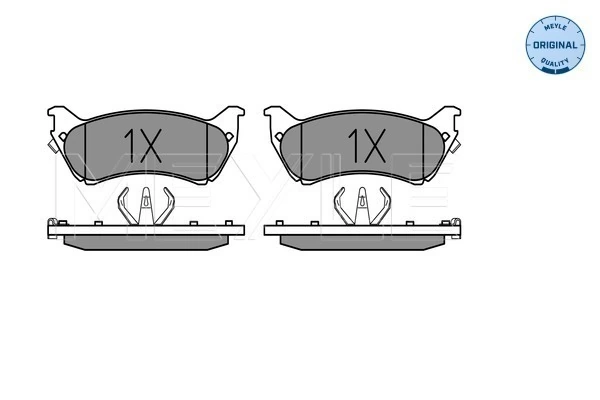Set placute frana
