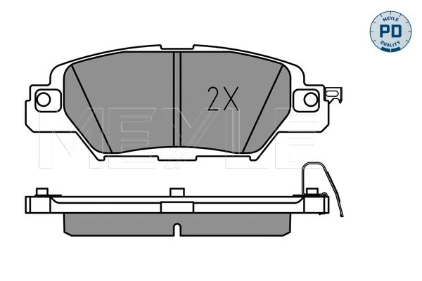 Set placute frana