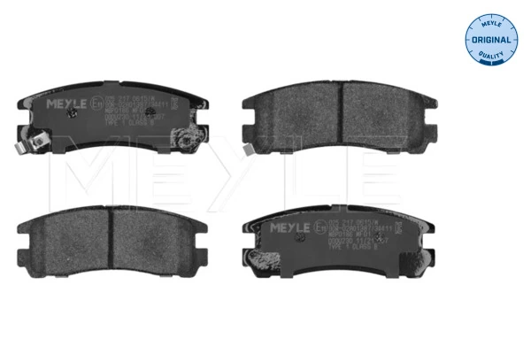 Set placute frana