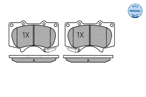 Set placute frana