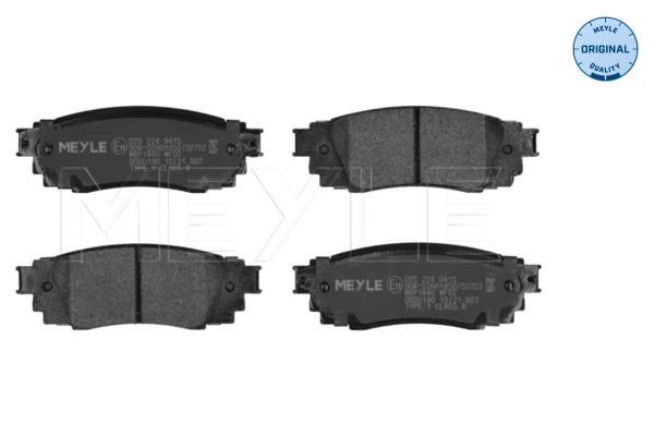 Set placute frana