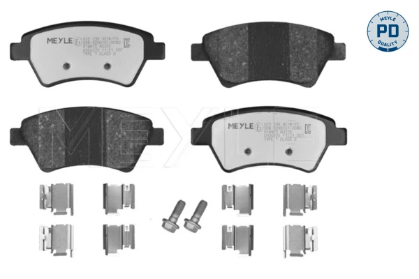 Set placute frana