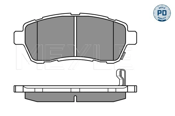 Set placute frana