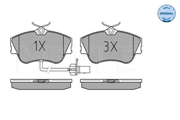 Set placute frana