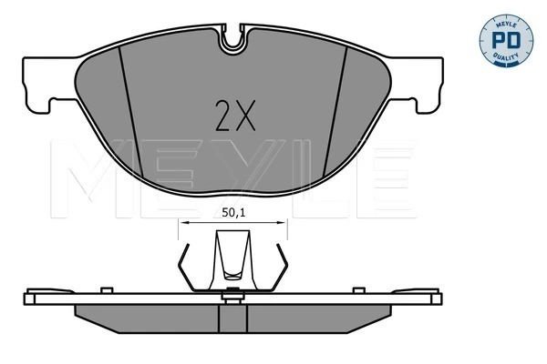 Set placute frana