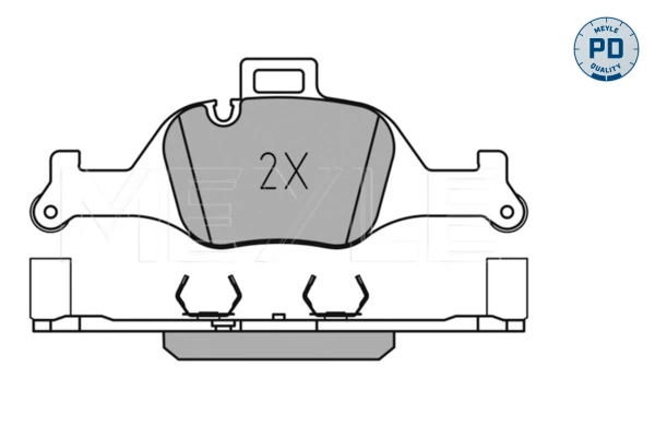 Set placute frana
