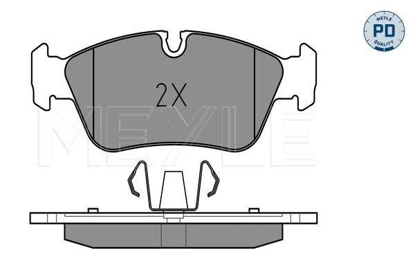 Set placute frana