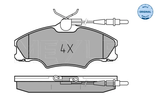 Set placute frana