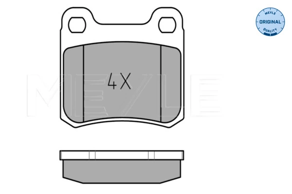Set placute frana