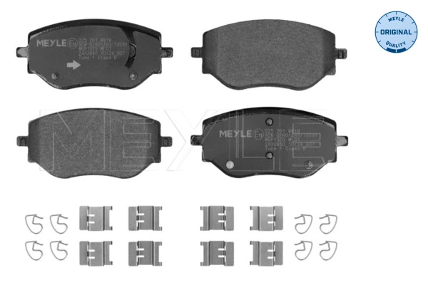 Set placute frana
