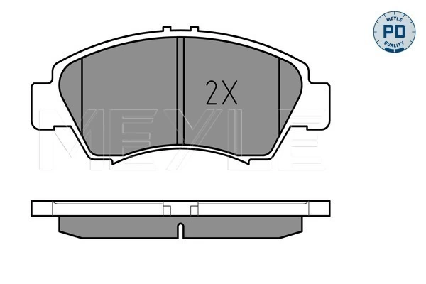 Set placute frana