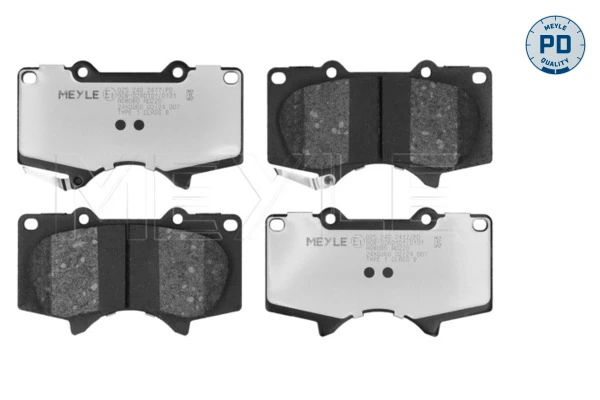 Set placute frana