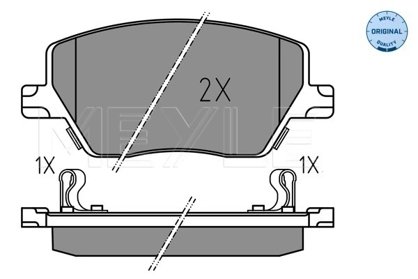 Set placute frana