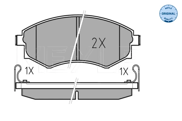 Set placute frana